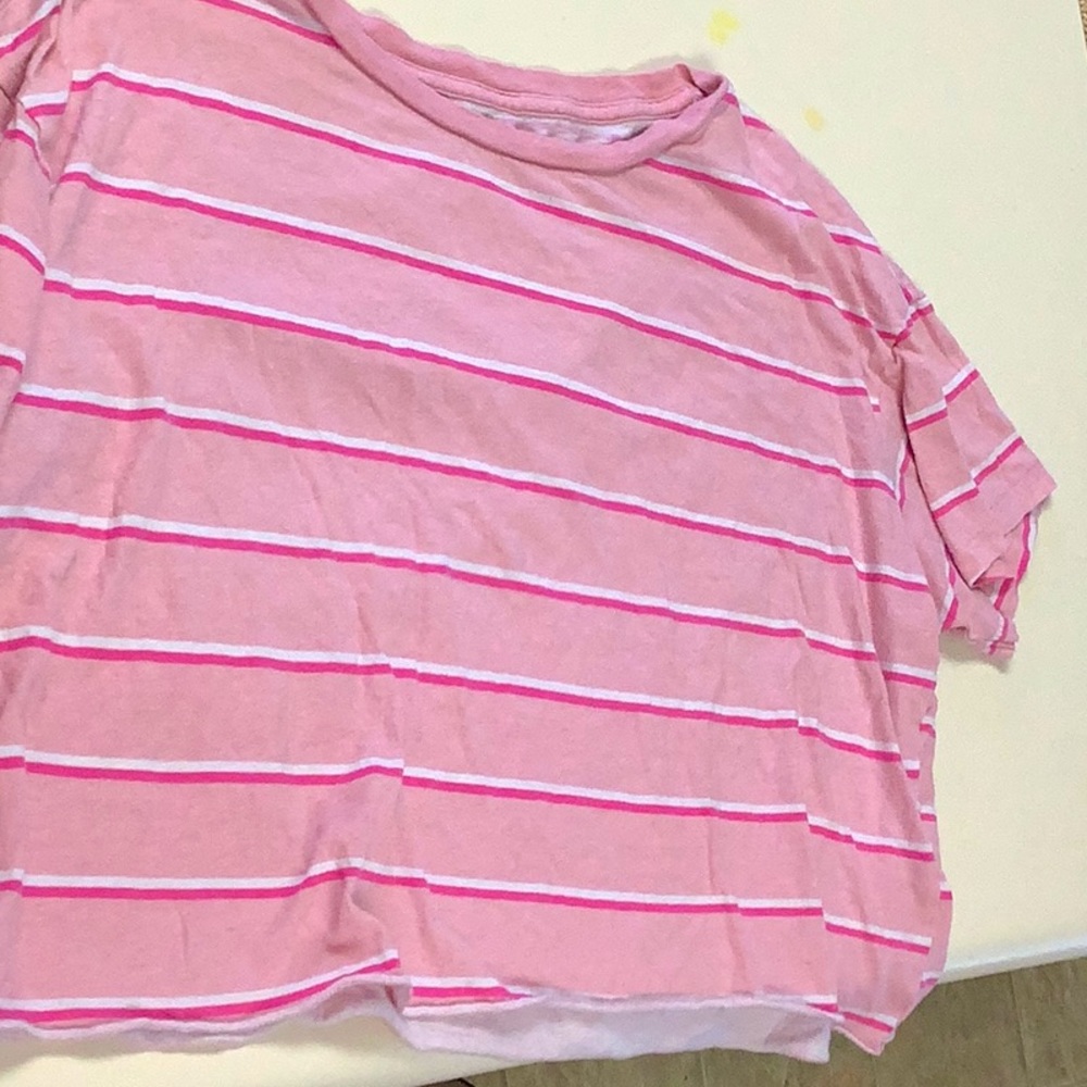 Pink Victoria’s Secret crop top pink